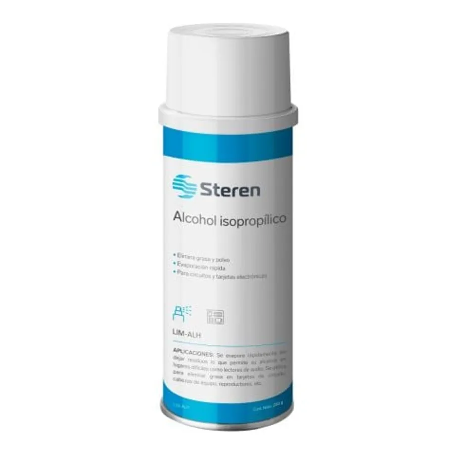 Alcohol Isopropílico Steren En Aerosol 280G Lim-Alh