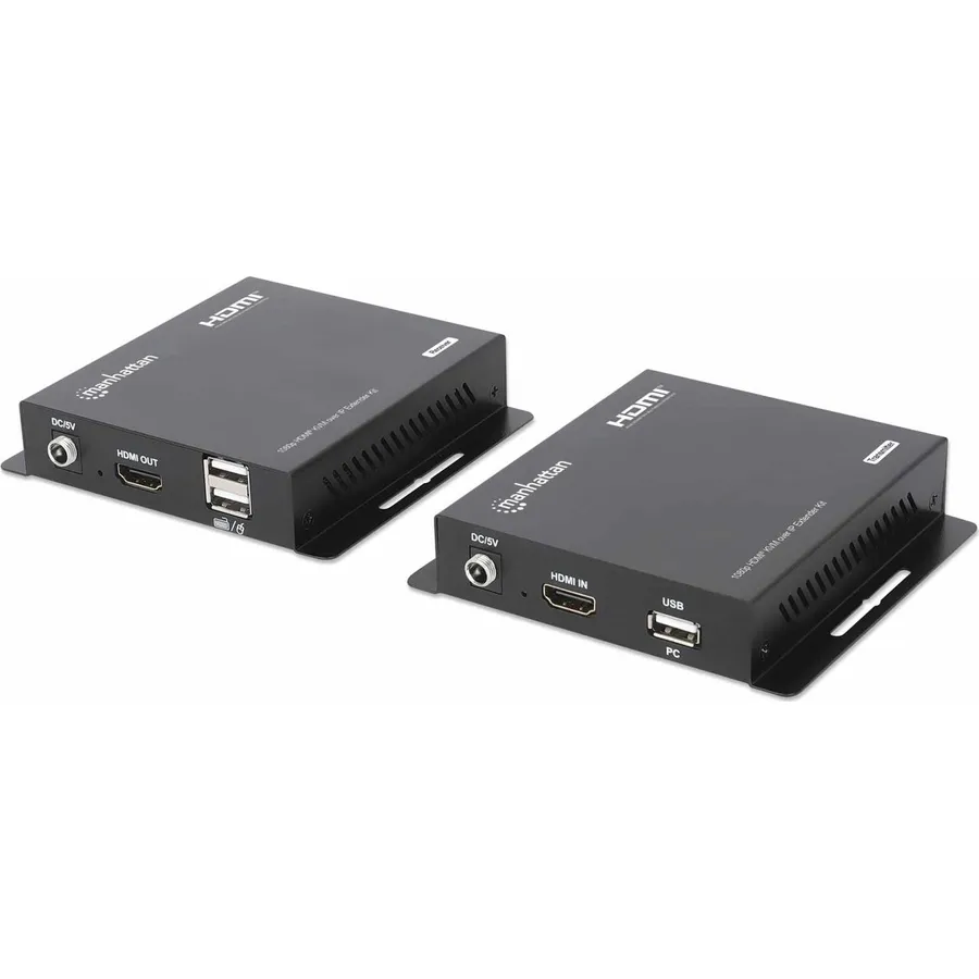 Extensor Video Manhattan 208413 Hdmi - Rj45 Cat6 120M Negro 1080P 208413