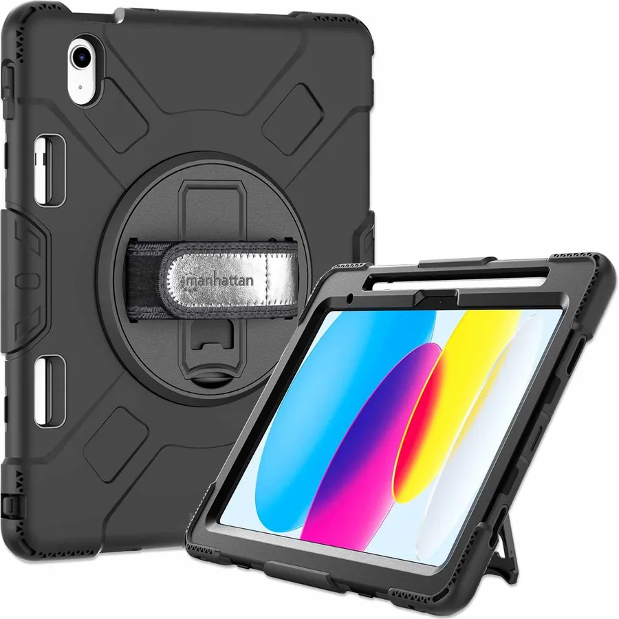 Funda Manhattan 996518 Carcasa Rígida Para Ipad 10.9" Resistente A Impactos 996518