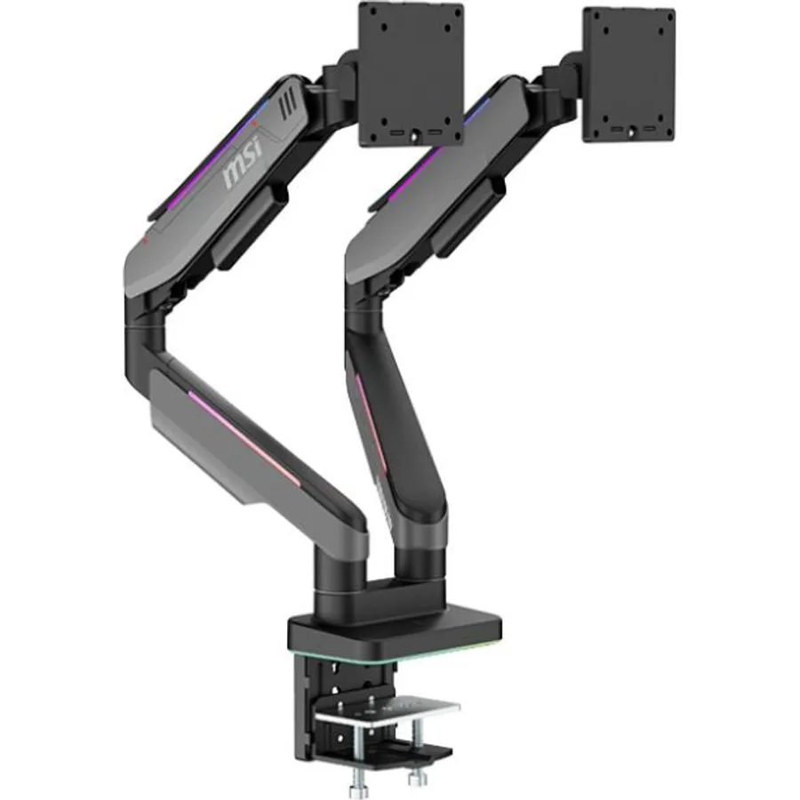 Soporte Para Monitor Msi Mpg Mt161Dr Doble Brazo Articulado 17"-38" Vesa 75/100 Mpg Mt161Dr