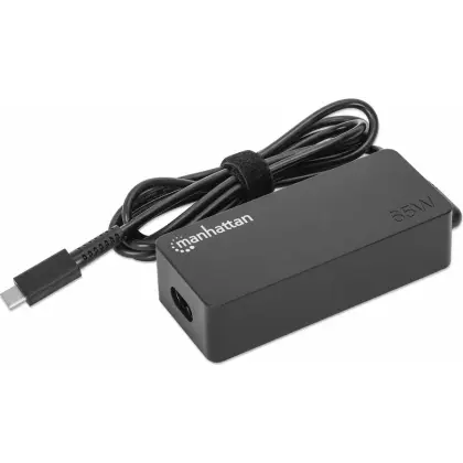 Adaptador De Corriente Para Laptop Manhattan 65W Usb-C 102513