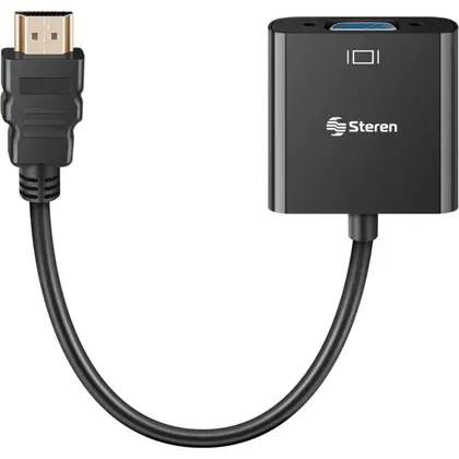 Adaptador Steren 208-151 Hdmi Macho A Vga Hembra Negro