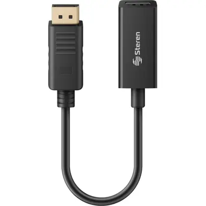 Adaptador Steren Didplsyport Macho - Hdmi Hembra Blanco 506-450