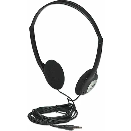 Audifonos Manhattan 177481 Alambrico 3.5'' Negro