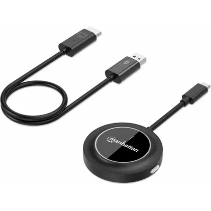 Cable Usb-C A Hdmi Manhattan 208420 Usb-C Hdmi 60X60X15Mm Negro 1080P 208420