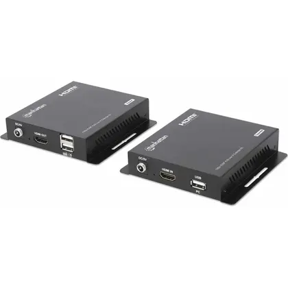 Extensor Video Manhattan 208413 Hdmi - Rj45 Cat6 120M Negro 1080P 208413