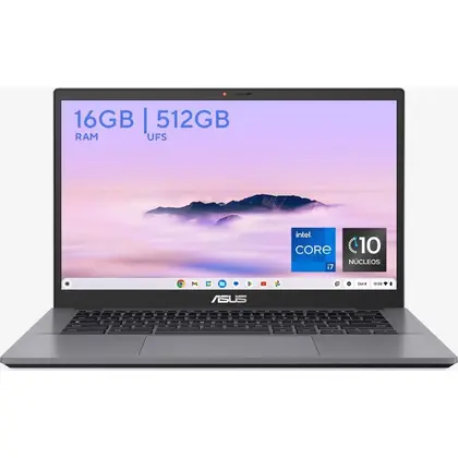 Laptop Asus Cx3402Cva-C58G256-C1 14" Fhd Tactil Intel Core 5 120U 8Gb 256Gb Wifi6E 90Nx07P2-M00Mn0
