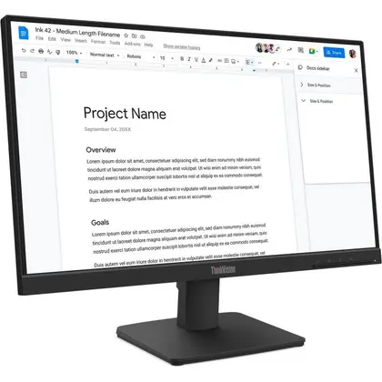 Monitor Lenovo Thinkcentre Tiny-In-One 22 Gen 5 21.5" Fhd 1X Hdmi 1X Dp Negro 12N8Gar1La OPEN BOX A